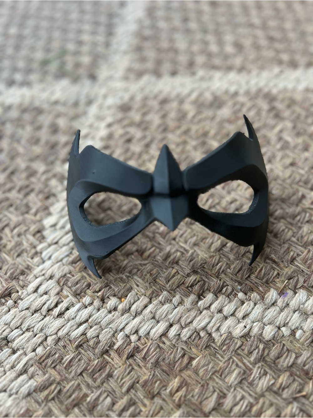 Black Bat-inspired Eye Mask